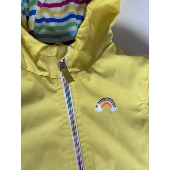 Pink Platinum Yellow Rain Jacket - Picture 5 of 11